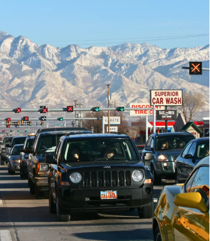 Bangerter Highway During Rush Hour