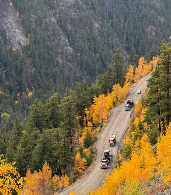 Bella Coola Road The Hill
