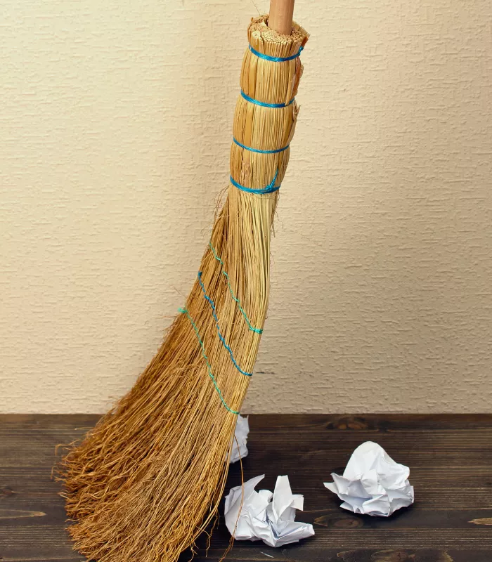 Brooms on Hard Floors