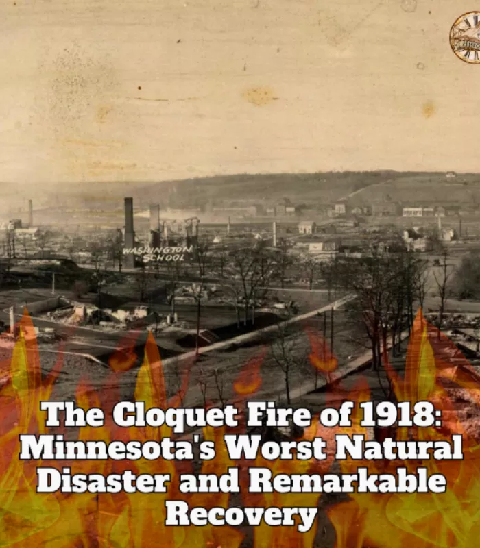 Cloquet and Moose Lake Fires Minnesota