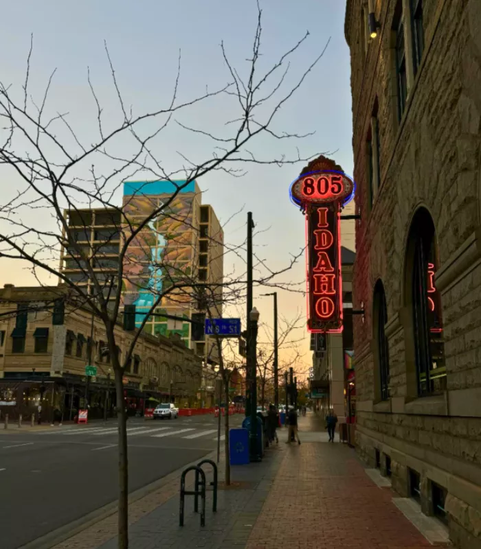 Downtown Boise Shopping District