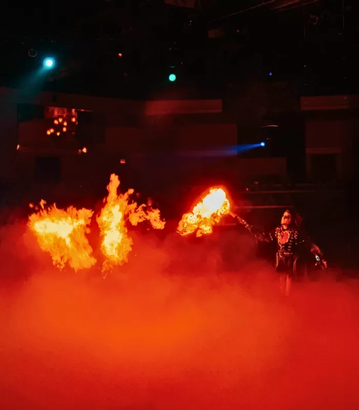 Dragon Battle at Excalibur Las Vegas