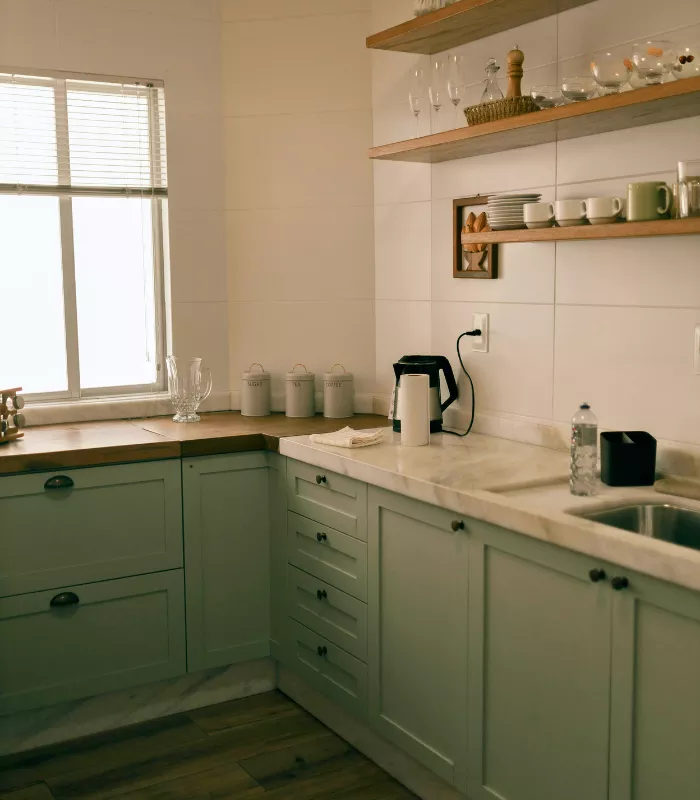 Flat Finish in the Kitchen