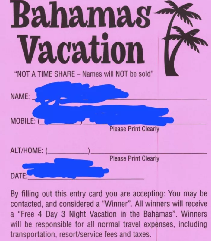 Free Timeshare Presentations