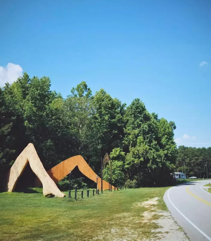 Giant Concrete Legs North Carolina