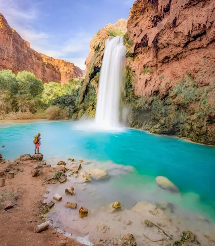 Havasu Falls Campground Havasupai Reservation