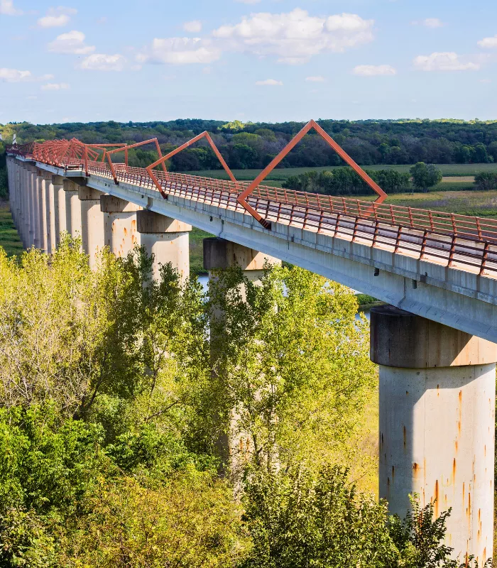 High Trestle Trail Bridge Iowa