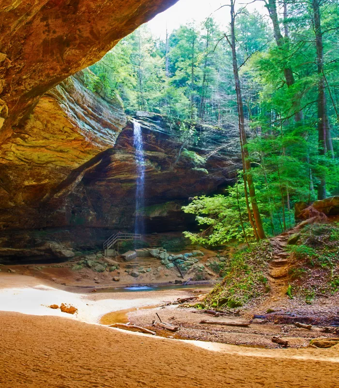 Hocking Hills State Park Caves Logan