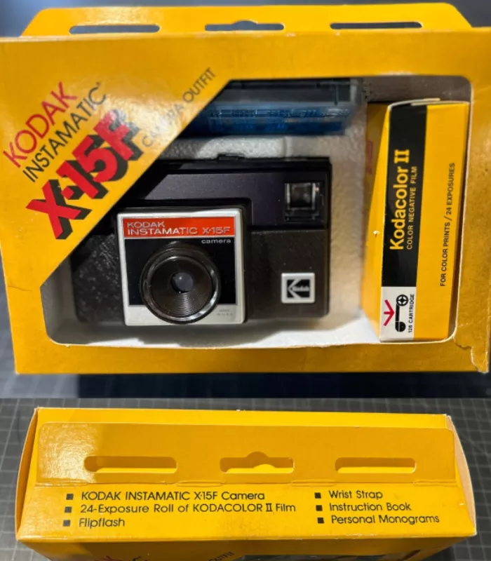Kodak Camera with Flip Flash