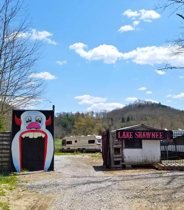 Lake Shawnee Amusement Park Rock