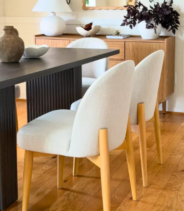 Linen Dining Chairs