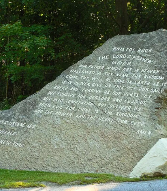 Lords Prayer Rock Bristol