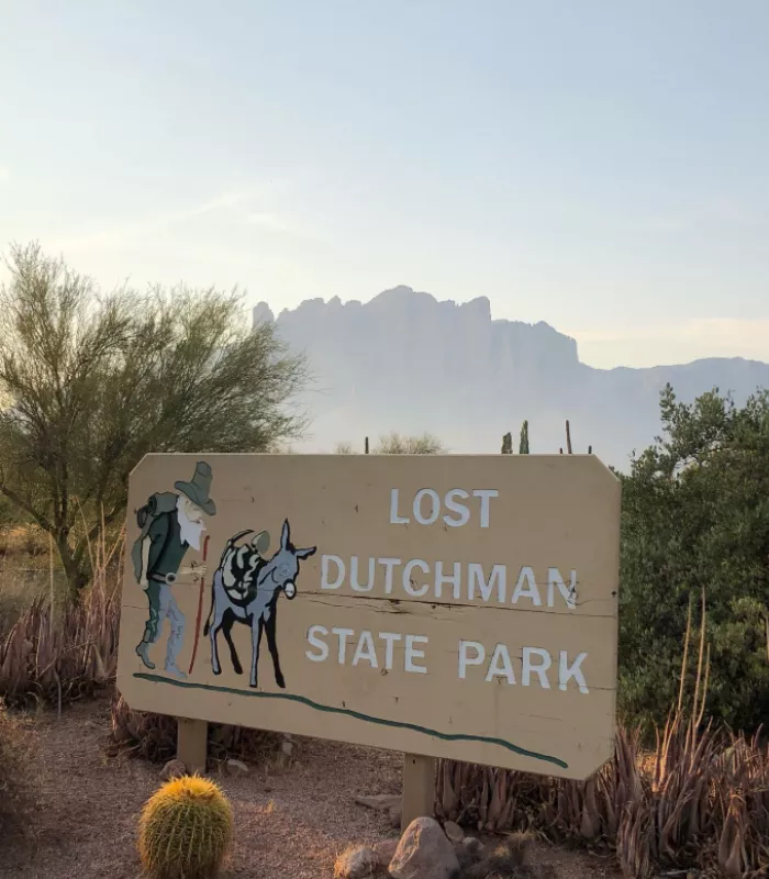 Lost Dutchman State Park Campground