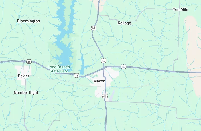 Macon Missouri Google Maps