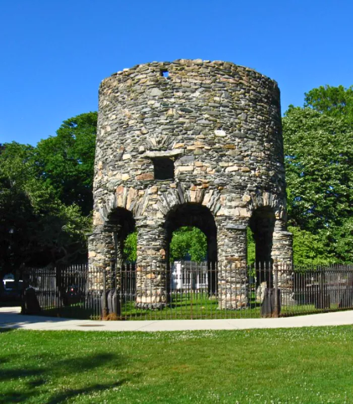 Mystery Tower Newport Rhode Island