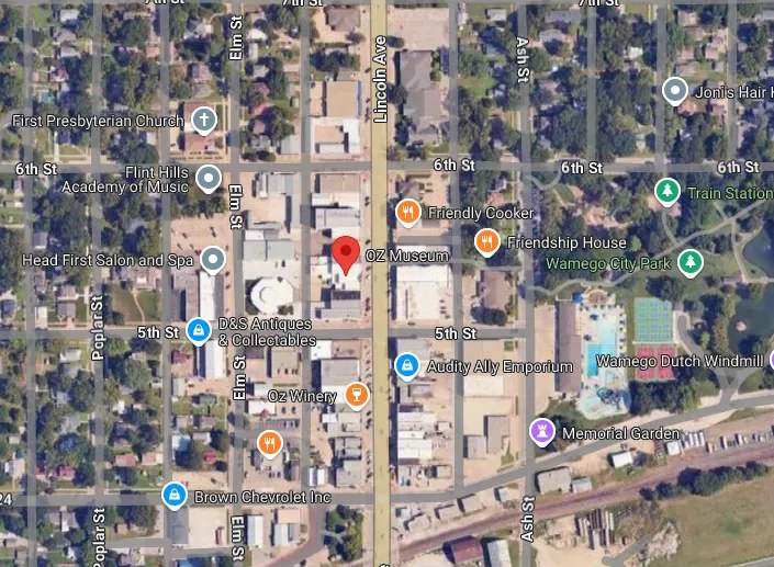 OZ Museum Maps