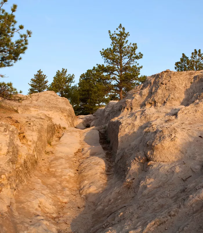 Oregon Trail Ruts Guernsey