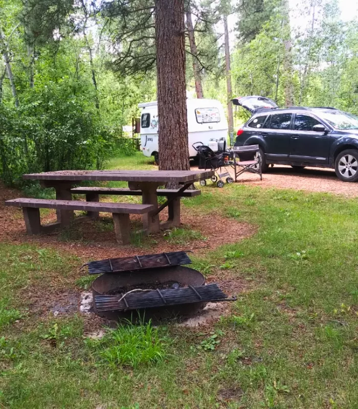 Oreville Campground Black Hills National Forest