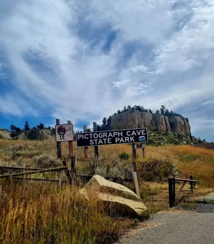 Pictograph Cave State Park Montana