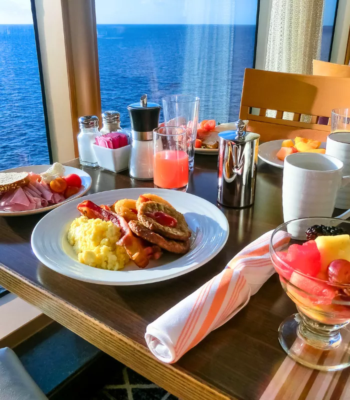 Ships Mediocre Food