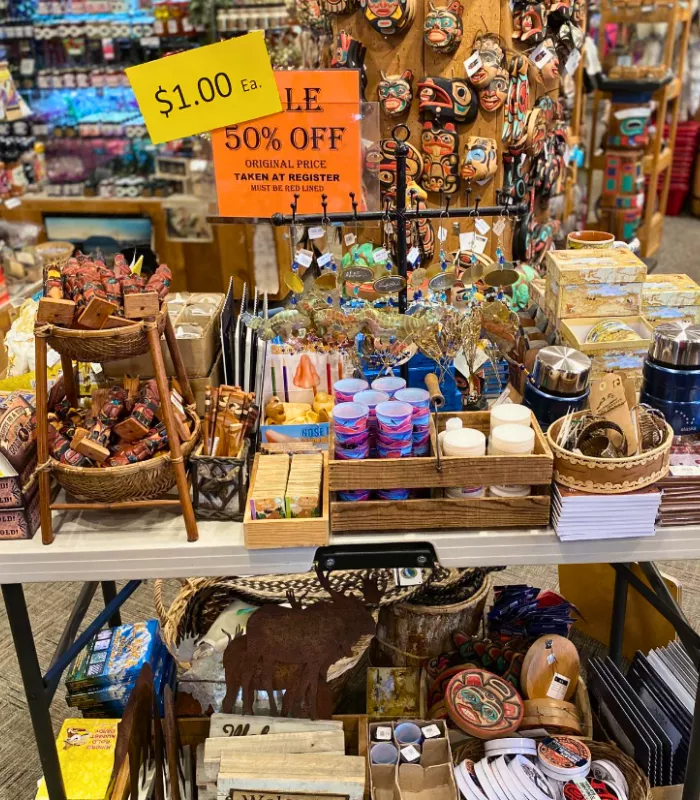 Souvenir Chains Near Ports