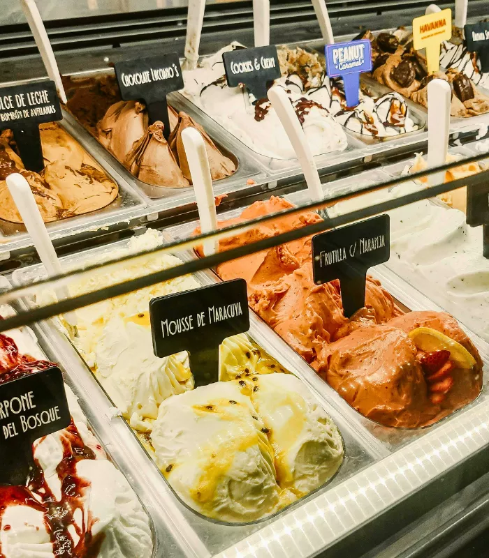 The Ice Cream and Frozen Dessert Section