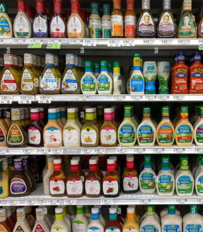 The Salad Dressing and Condiment Aisle
