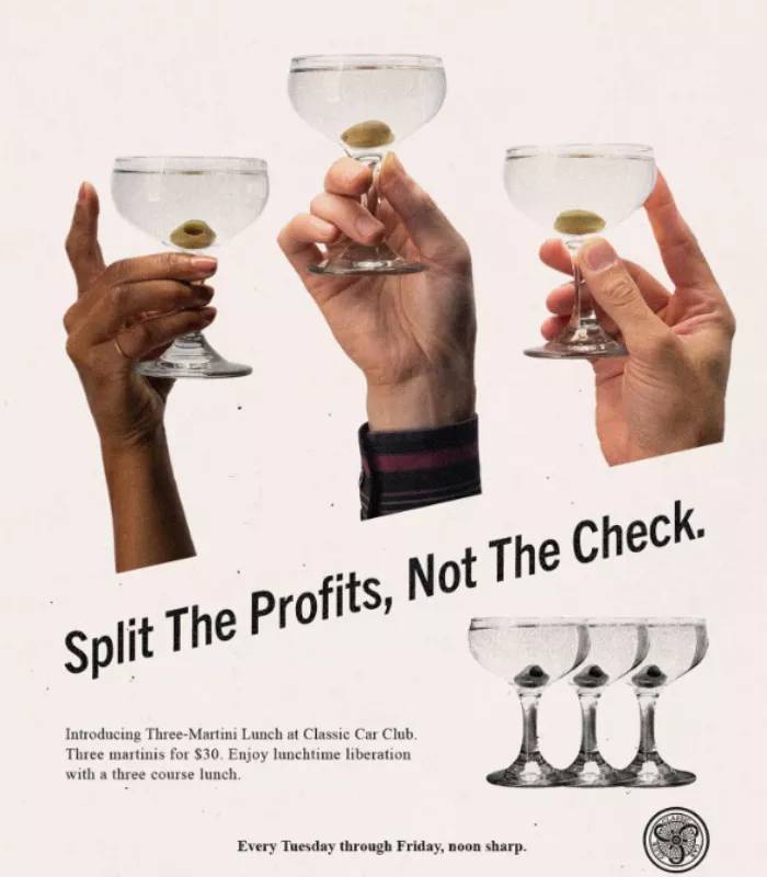 Three Martini Lunches