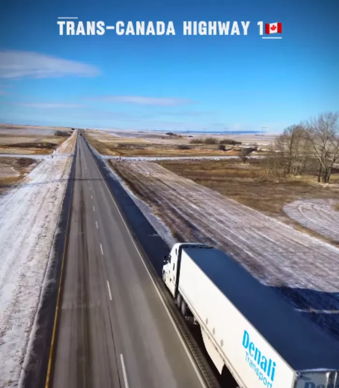 Trans Canada Highway Through Saskatchewan