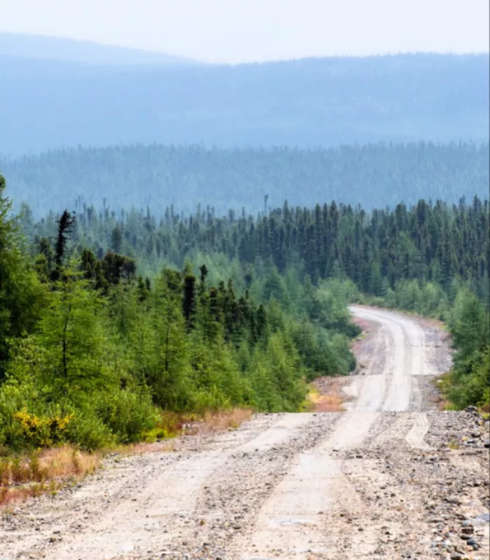 Trans Taiga Road Northern Quebec