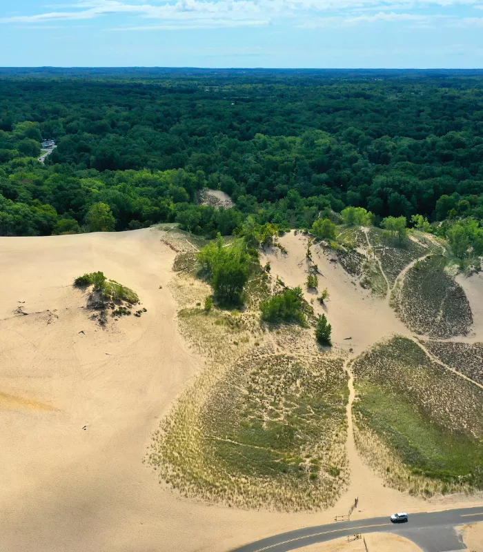Warren Dunes State Park Beach