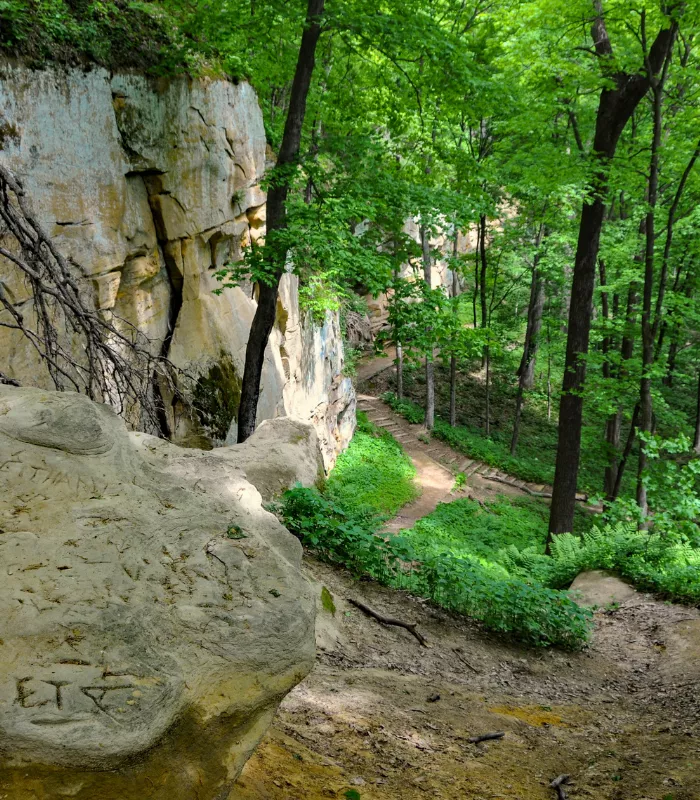Wildcat Den Trail Iowa