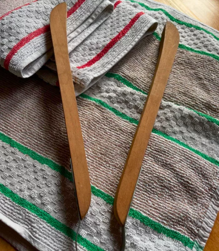 Wooden Laundry Tongs