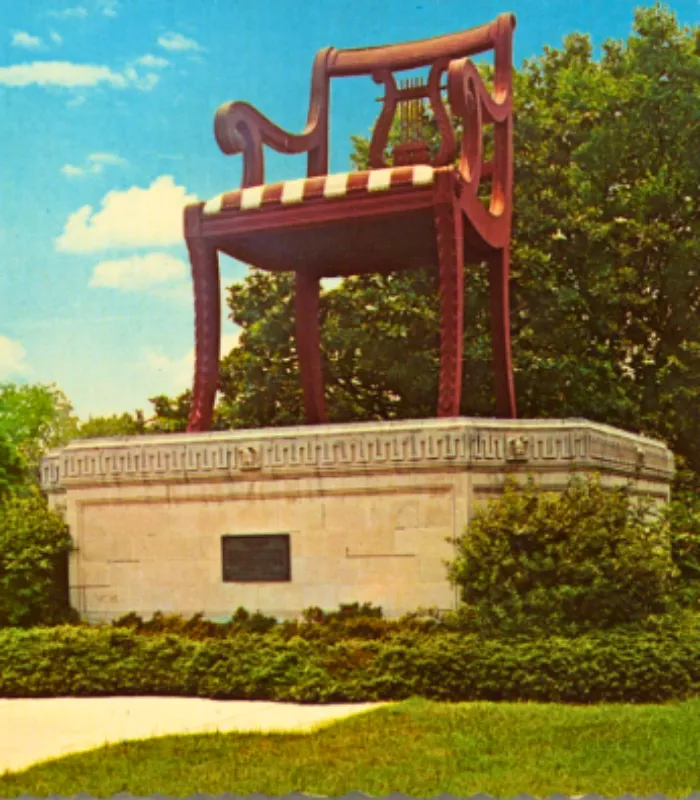 Worlds Largest Duncan Phyfe Chair North Carolina