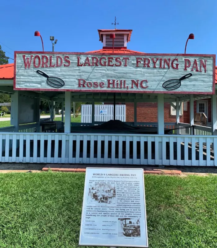 Worlds Largest Frying Pan North Carolina