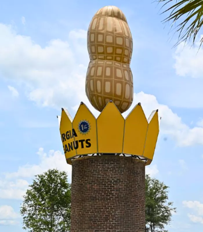 Worlds Largest Peanut Georgia