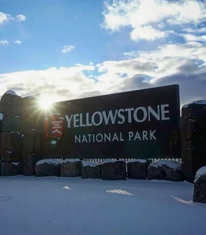 Yellowstone National Park North Entrance