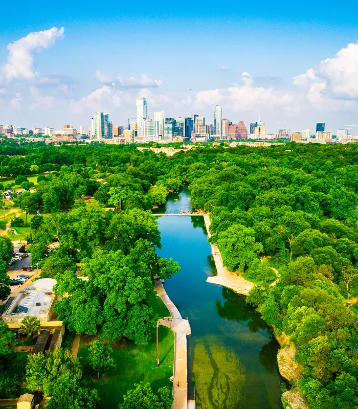Zilker Park Barton Springs Pool Austin